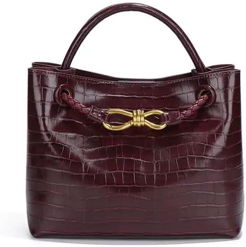 Woven Tote Bag for Women Leather Shoulder Handbag Designer Top Handle Purses | Amazon (US)