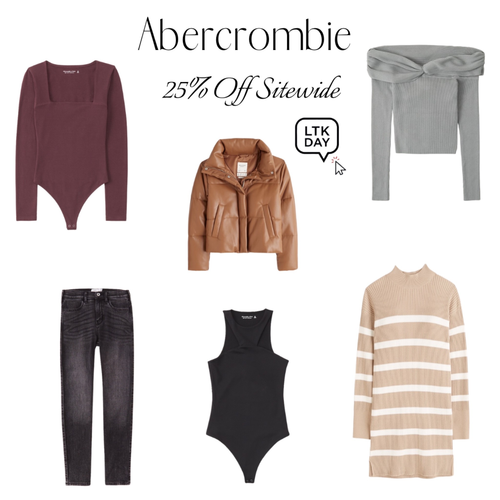 Abercrombie is my absolute favorite place to shop during the fall & winter months! Today is the last day you can get 25% off your order through the #LTKFallSale! Shop with the code AFLTK & be sure to take advantage of this great sale while you have the chance! 
*
*


#LTKSeasonal #LTKunder50 #LTKSale