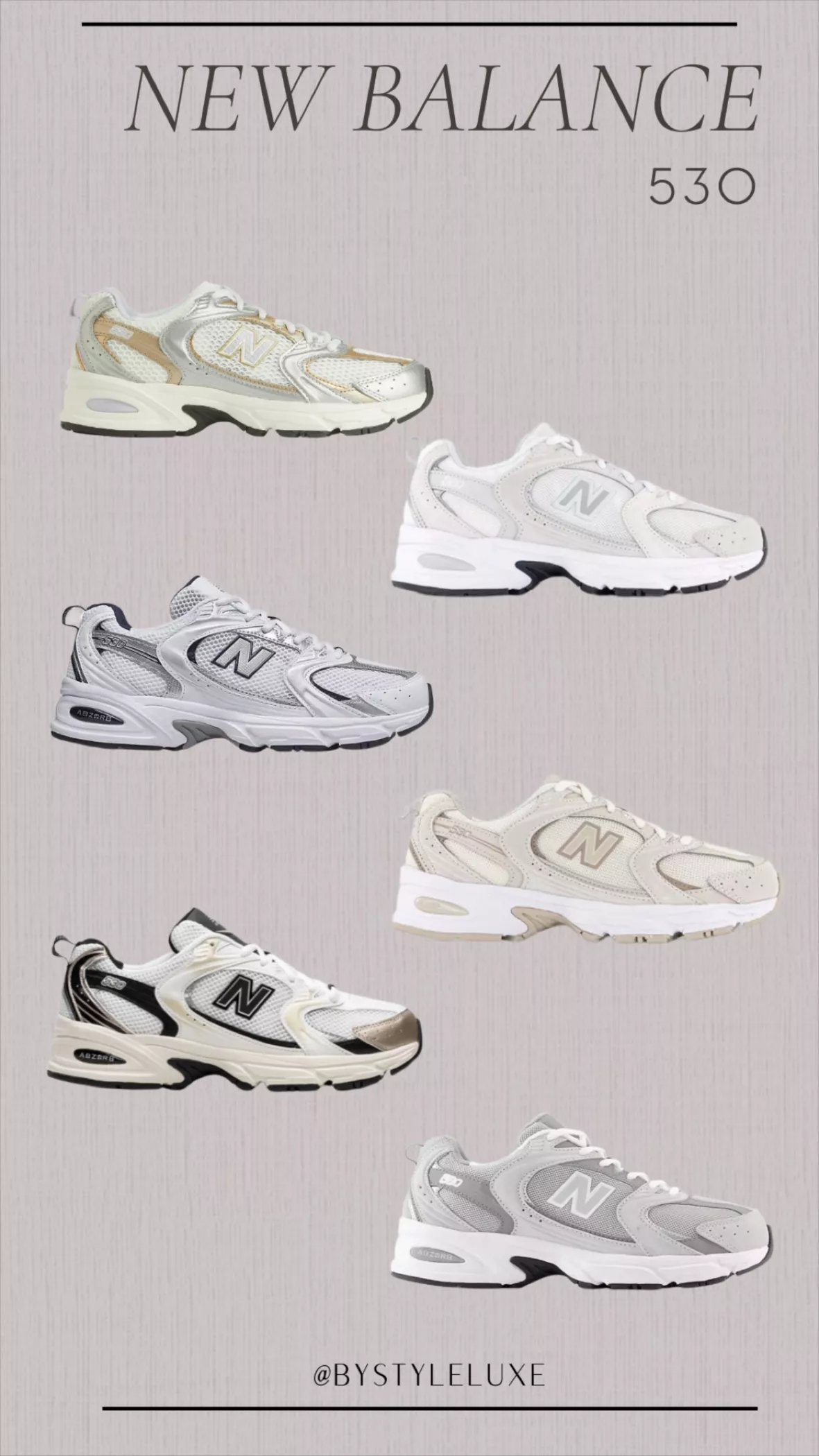 New Balance 530 trainers in off … curated on LTK