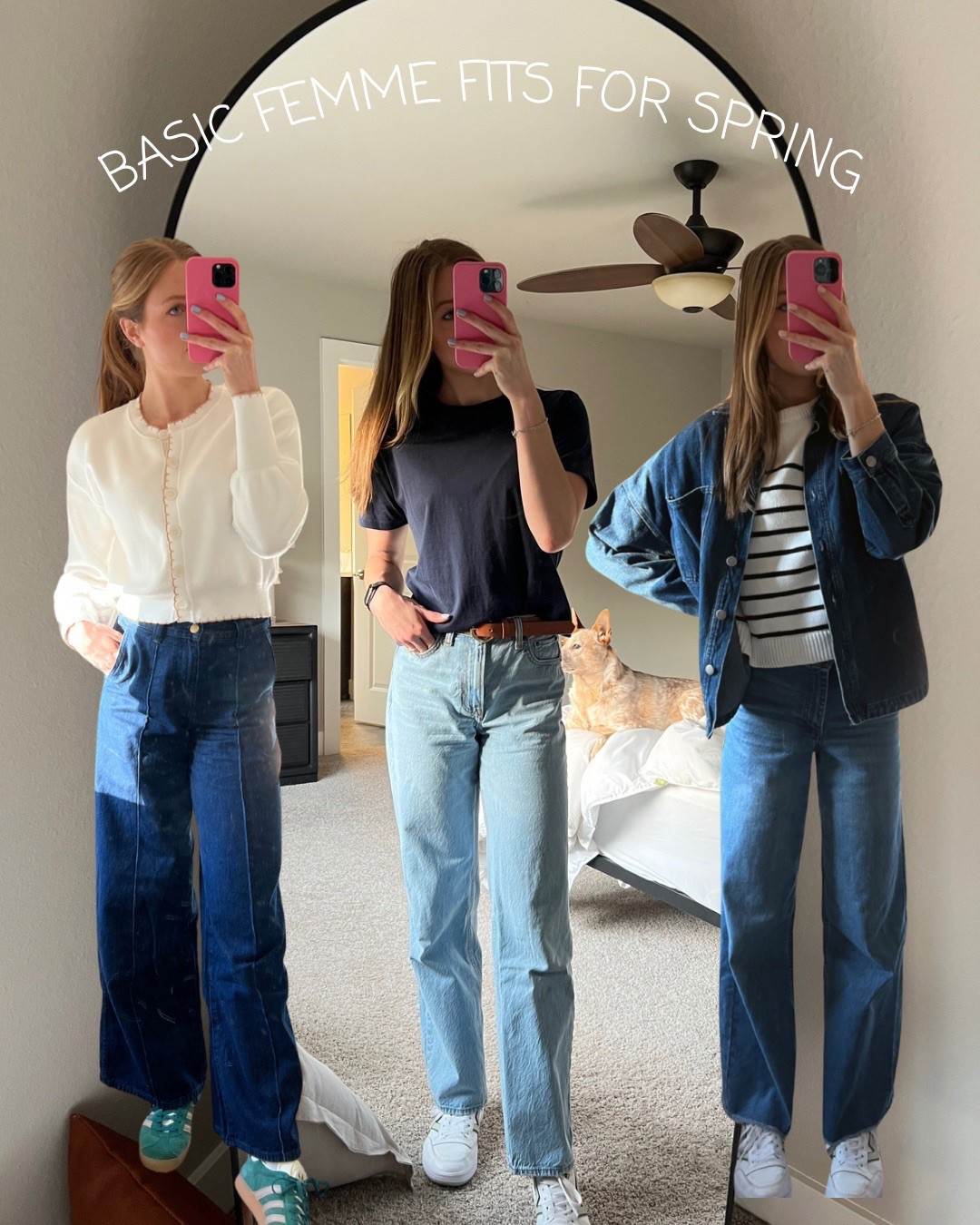 My femme outfits for Spring!

The white cardigan and jeans on the far right are both from TJ Maxx so unfortunately I don’t have links to match them!

#LTKShoeCrush #LTKSeasonal #LTKStyleTip