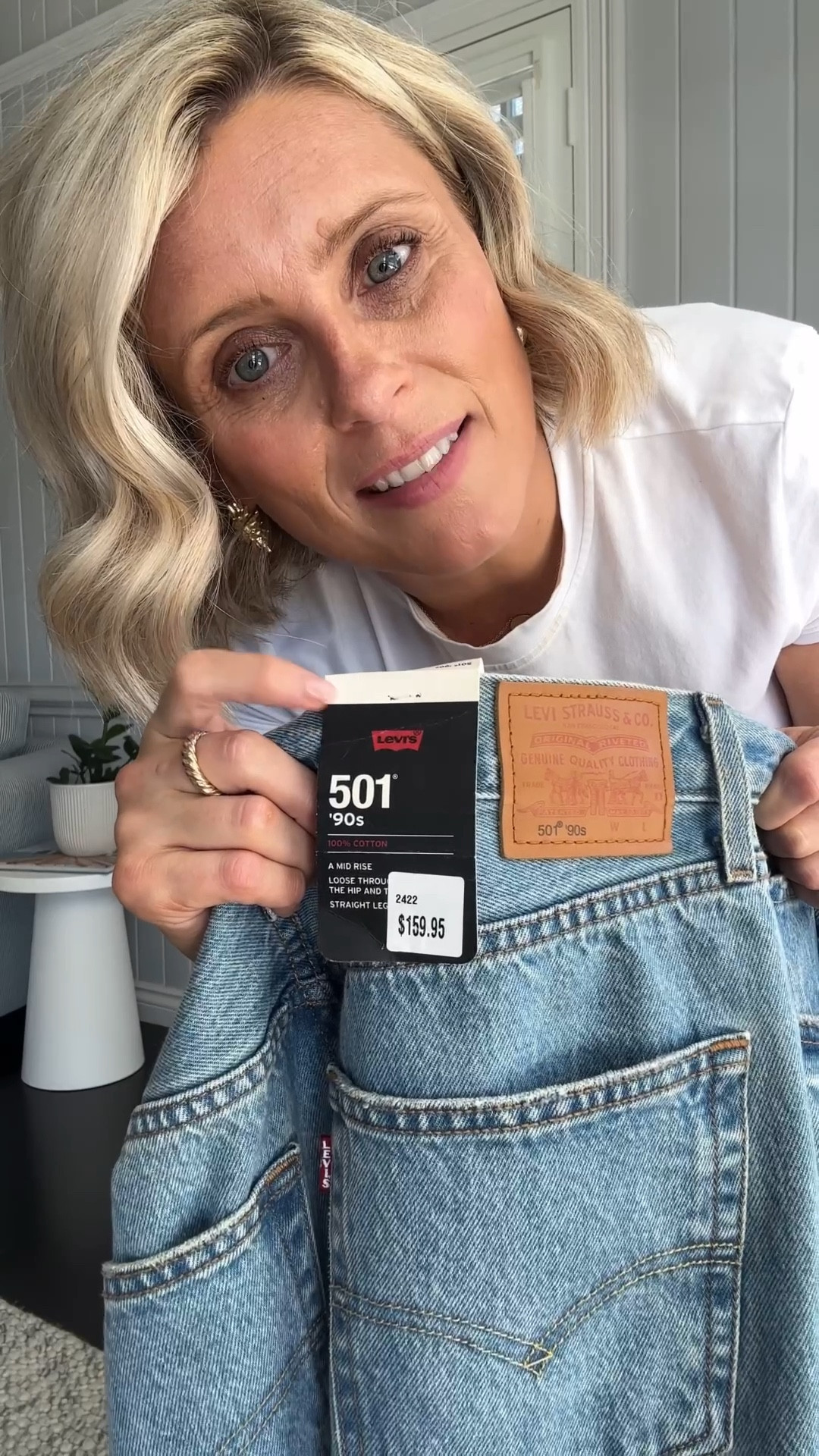 Debunking the video I saw that suggested you need to size up 2 sizes in the Levi’s 90s 501s for that 90s fit. 

I prefer the fit of the 29s which are my standard size. I only sized up one size to a 30 for the second pair  

#LTKstyletip #LTKaustralia #LTKjeans
