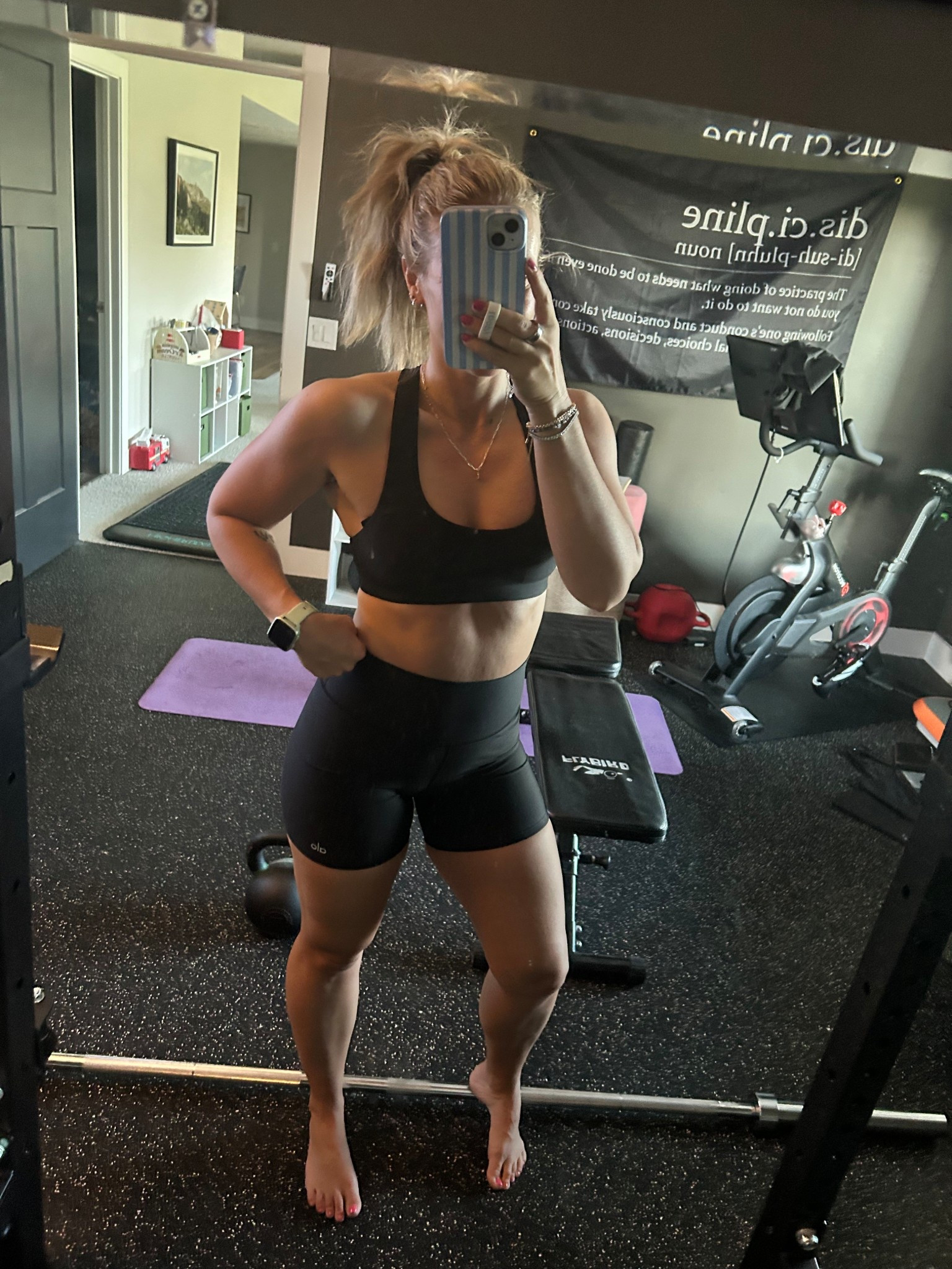 @Alo Yoga small bra, medium shorts 


#LTKmorningroutine #LTKfitnessgoals #LTKActive