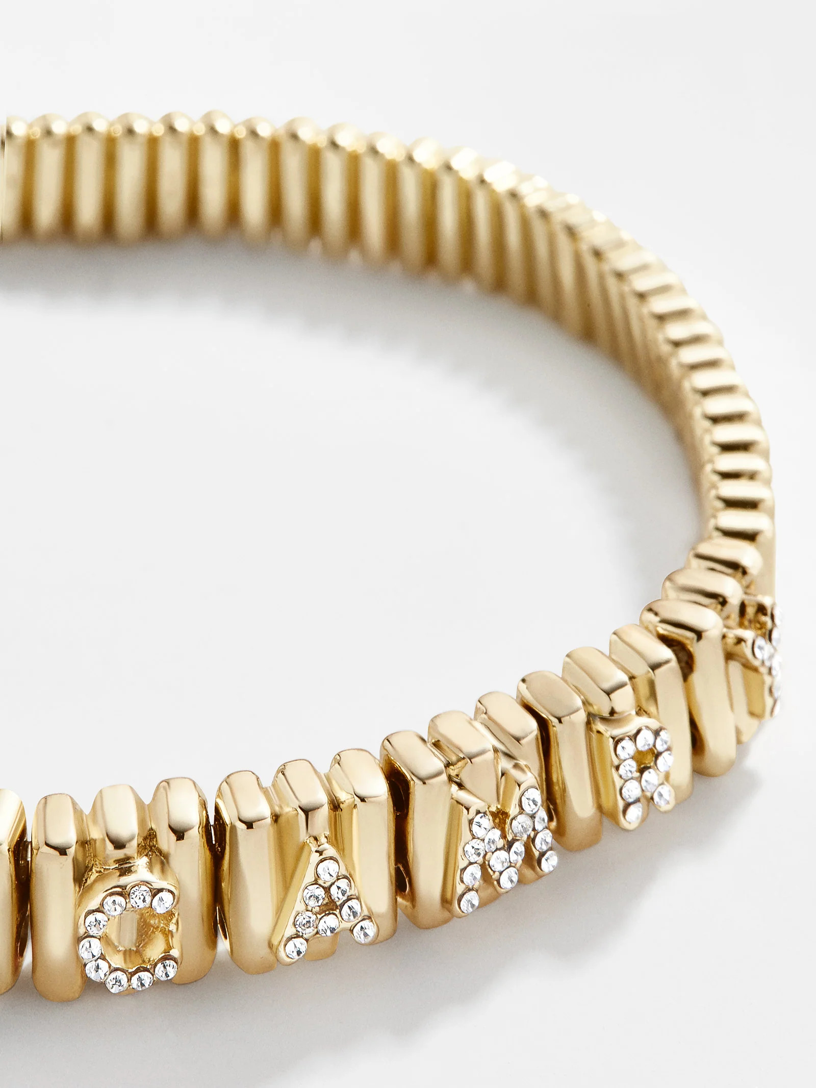 Custom Tile Bracelet - Pavé | BaubleBar (US)