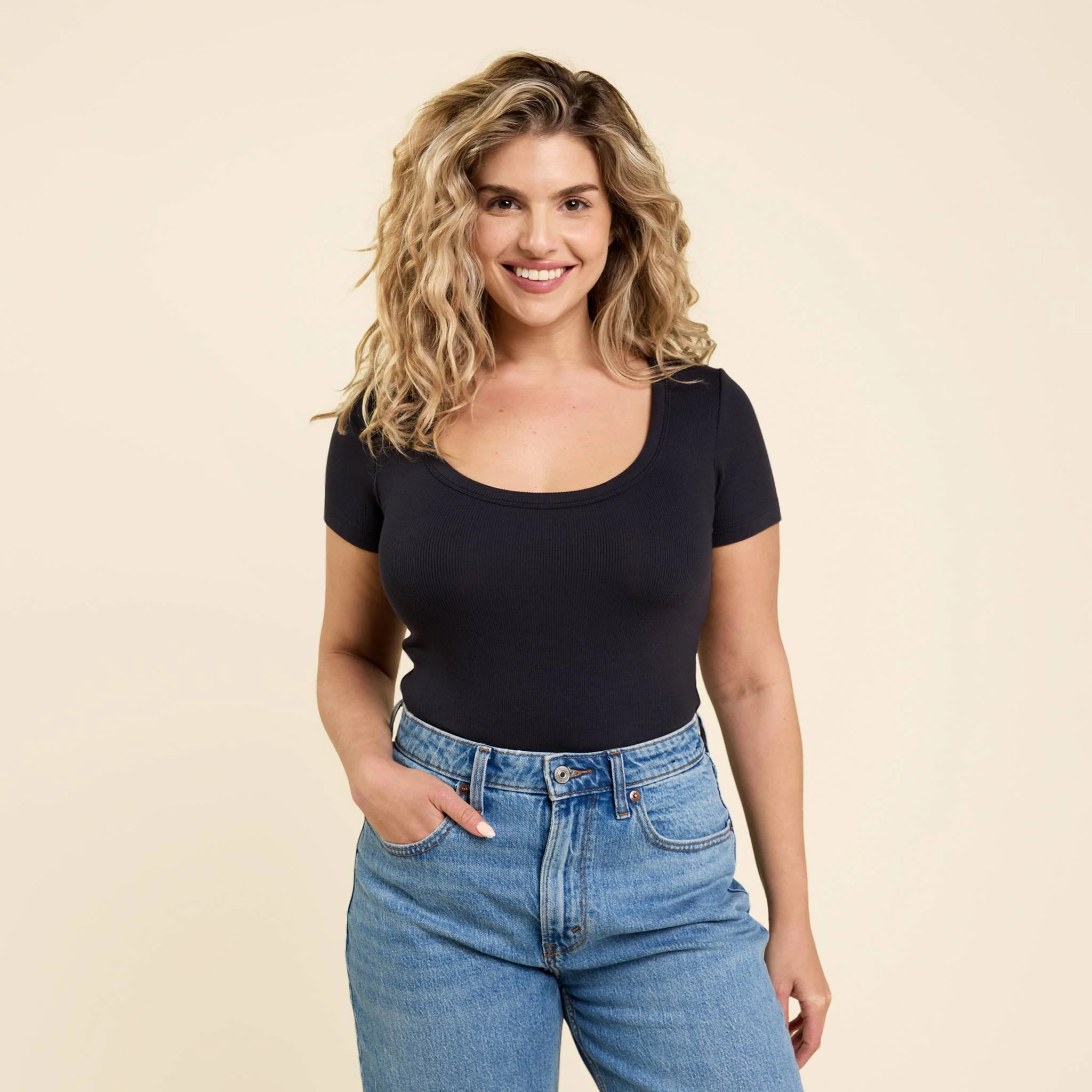 Slinky Rib Bodysuit | nuuds