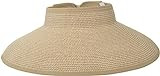 Simplicity Women's UPF 50+ Wide Brim Roll-up Straw Sun Hat Sun Visor | Amazon (US)