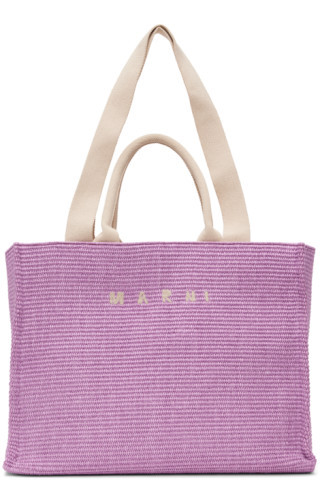 Marni - Purple Large Tote | SSENSE