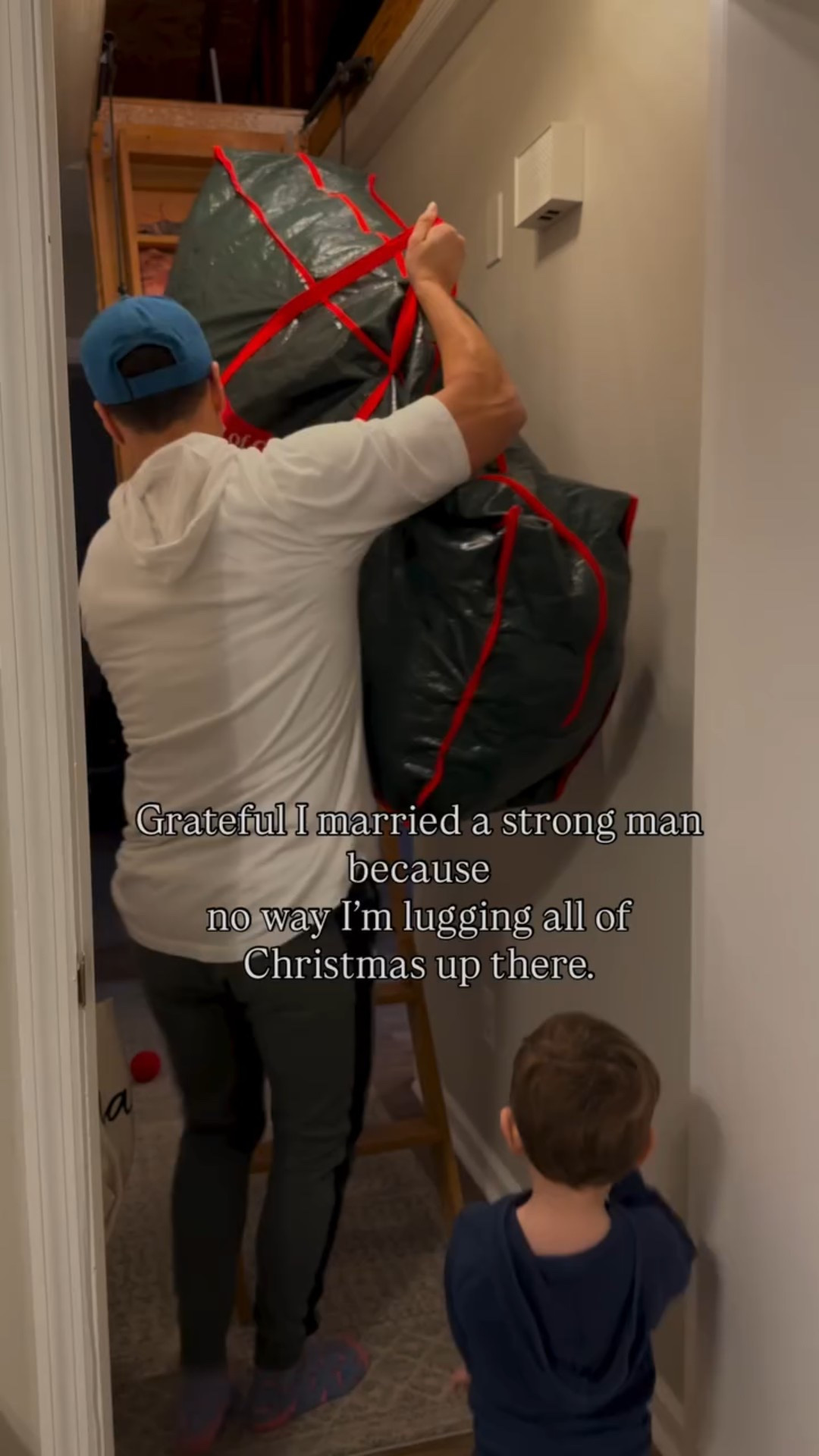 The facts are facting.🤪 
 
 
#husbandandwife #christianmarriage #momanddad #marriagehumour #boymom SAHM, relatable mom content, family content, toddler mom, Christmas storage, Christmas organization 

#LTKFindsUnder50 #LTKHome #LTKmomlife