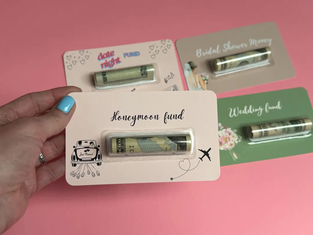 Honeymoon Fund Fund Money Card for Wedding | Wedding Gift Ideas | Romantic Gift for Bride and Gro... | Etsy (US)