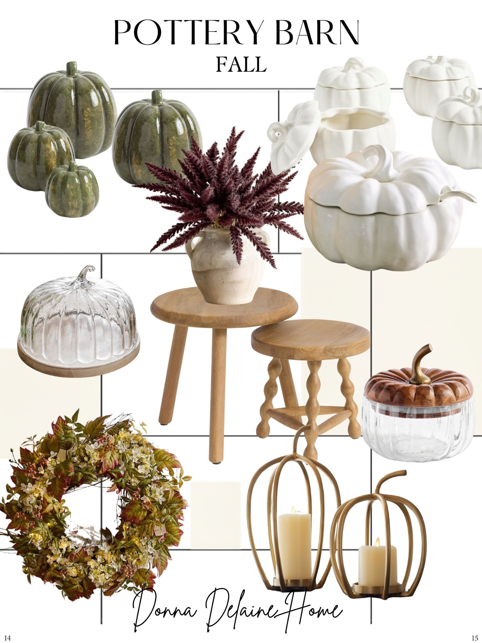 NEW FALL at Pottery Barn. 
Home decor 
Fall home inspiration