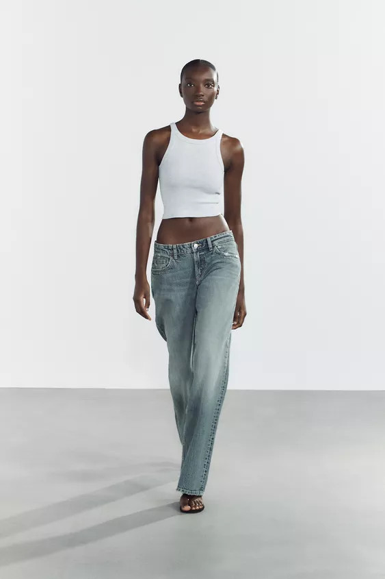 RIBBED CROP TOP | Zara UK