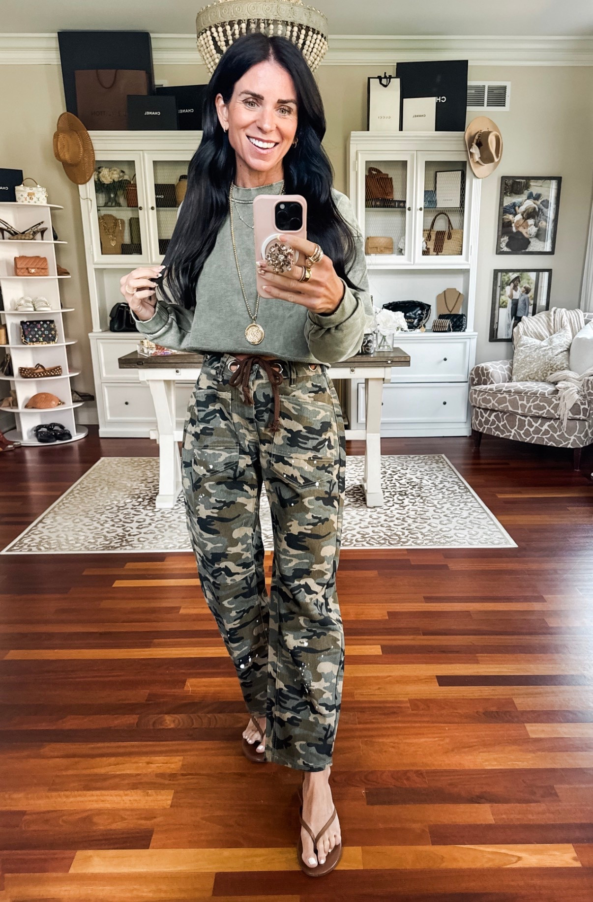 Love these camo pants that look like free people for a fraction of the price 

#LTKFindsUnder50 #LTKootd