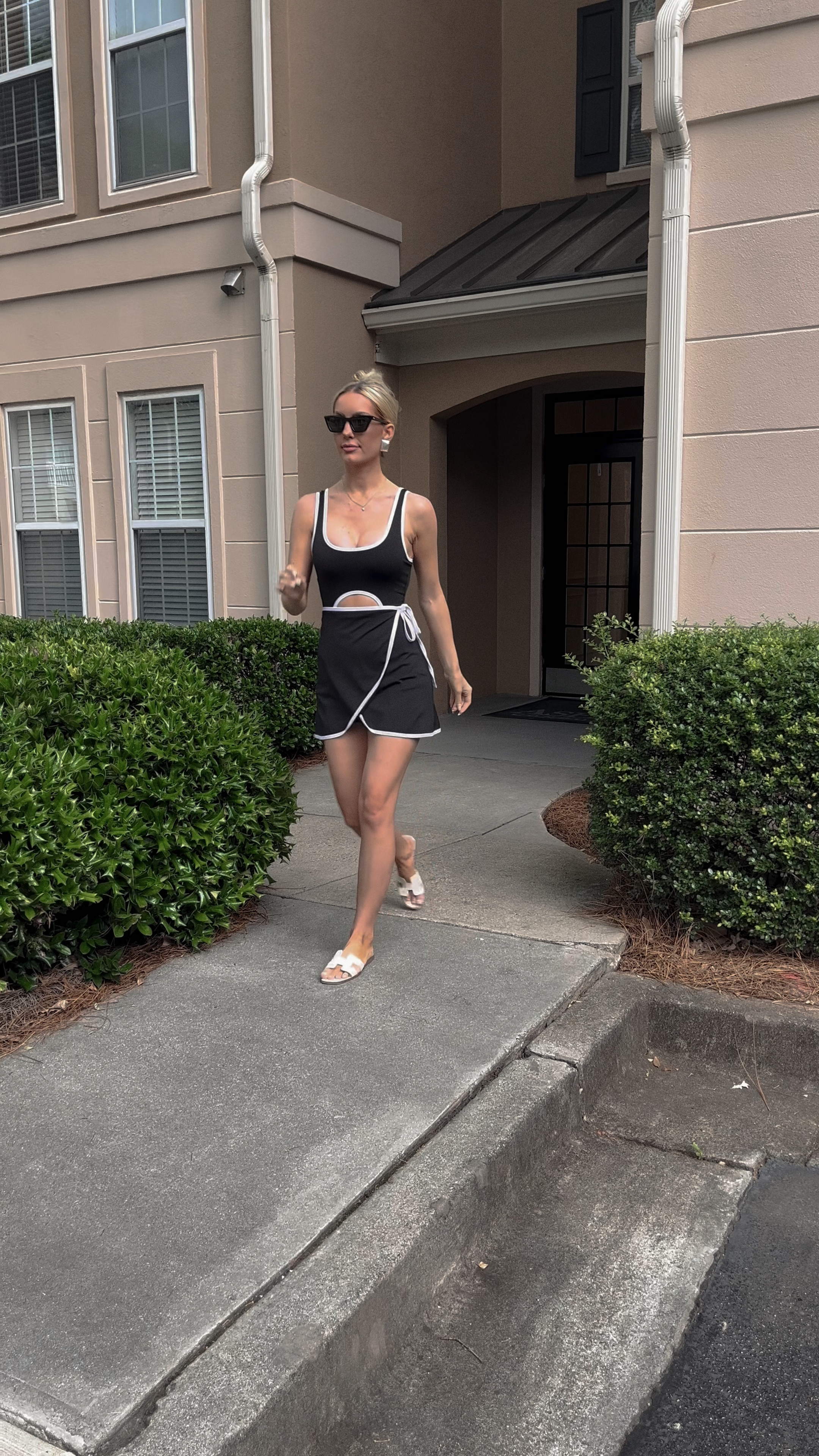 Beach Riot Astrid Dress
Heaven Mayhem Rectangular Oversized Statement Earrings - Lined Silver

Tennis Dress | Athleisure | Neutral Outfit | Workout Outfit | Country Club Outfit | Golf Outfit | Black and White Dress | Casual Womenswear   

#LTKStyleTip #LTKFitness #LTKVideo