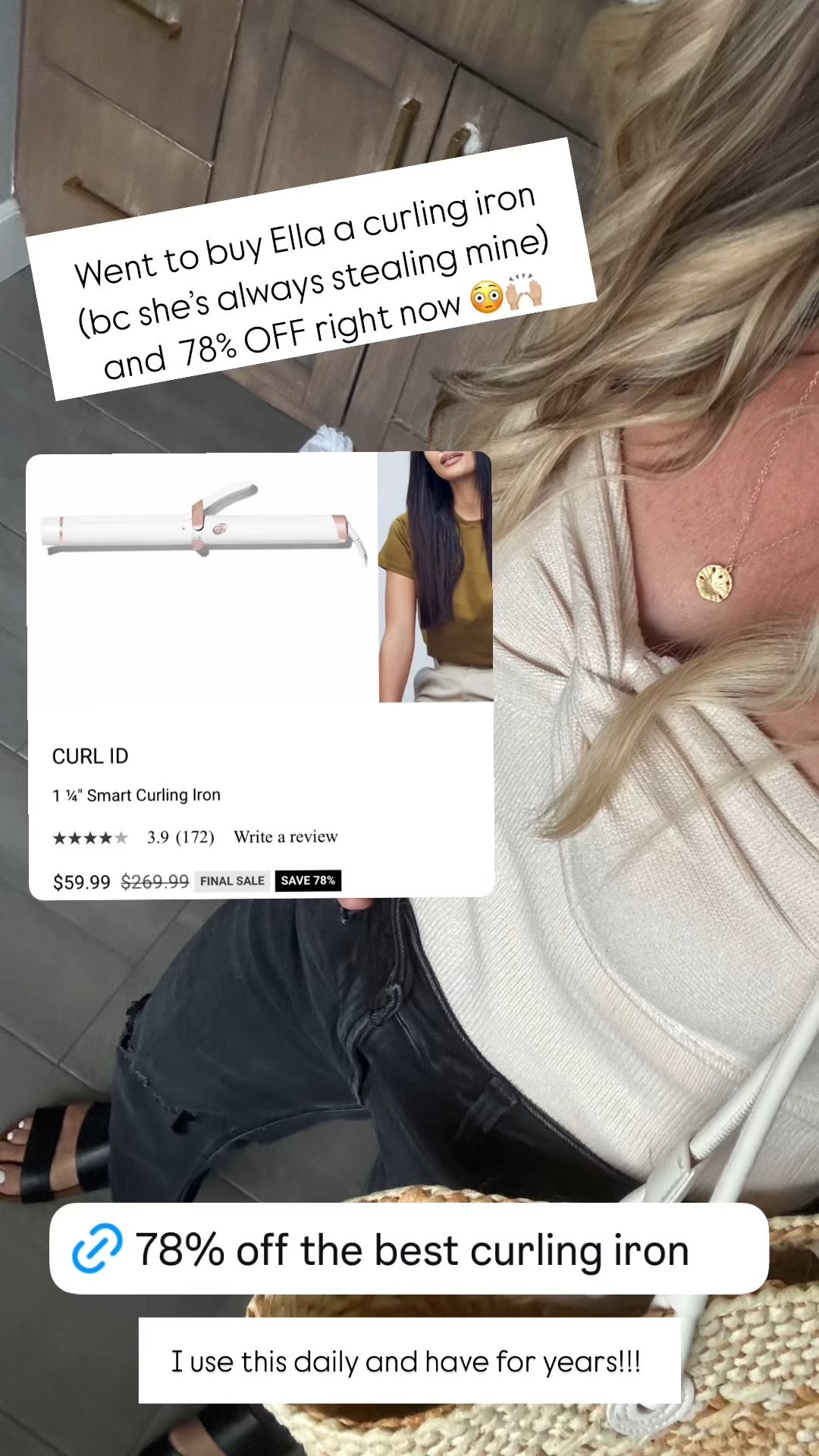 78% off my favorite curling iron!! Do not sleep on this deal. 

I’ve had mine for years and my T3 micro is the best curling iron I’ve ever owned. My curls stay for 3-days!!

Great gift for teens- graduates. I just bought Ella one so she’ll stop stealing mine 😜

#LTKOver40 #LTKBeauty #LTKFindsUnder100