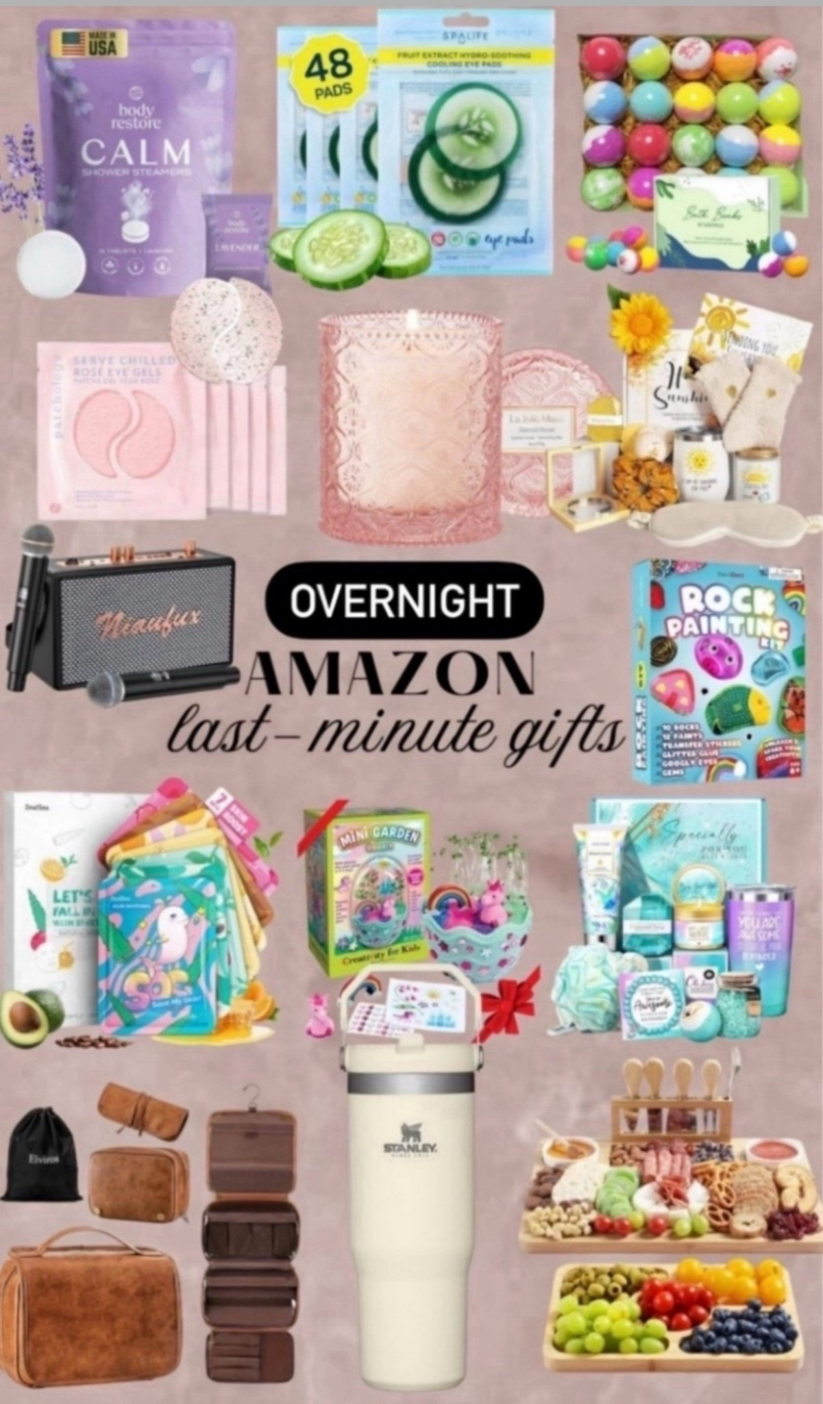 Gifts w Overnight shipping / last minute gifts
SAVE this! 

 #LTKWatchNow 

#LTKHoliday #LTKGiftGuide