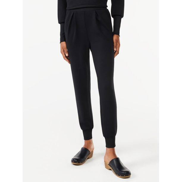 Scoop Women's Scuba Knit Pants - Walmart.com | Walmart (US)