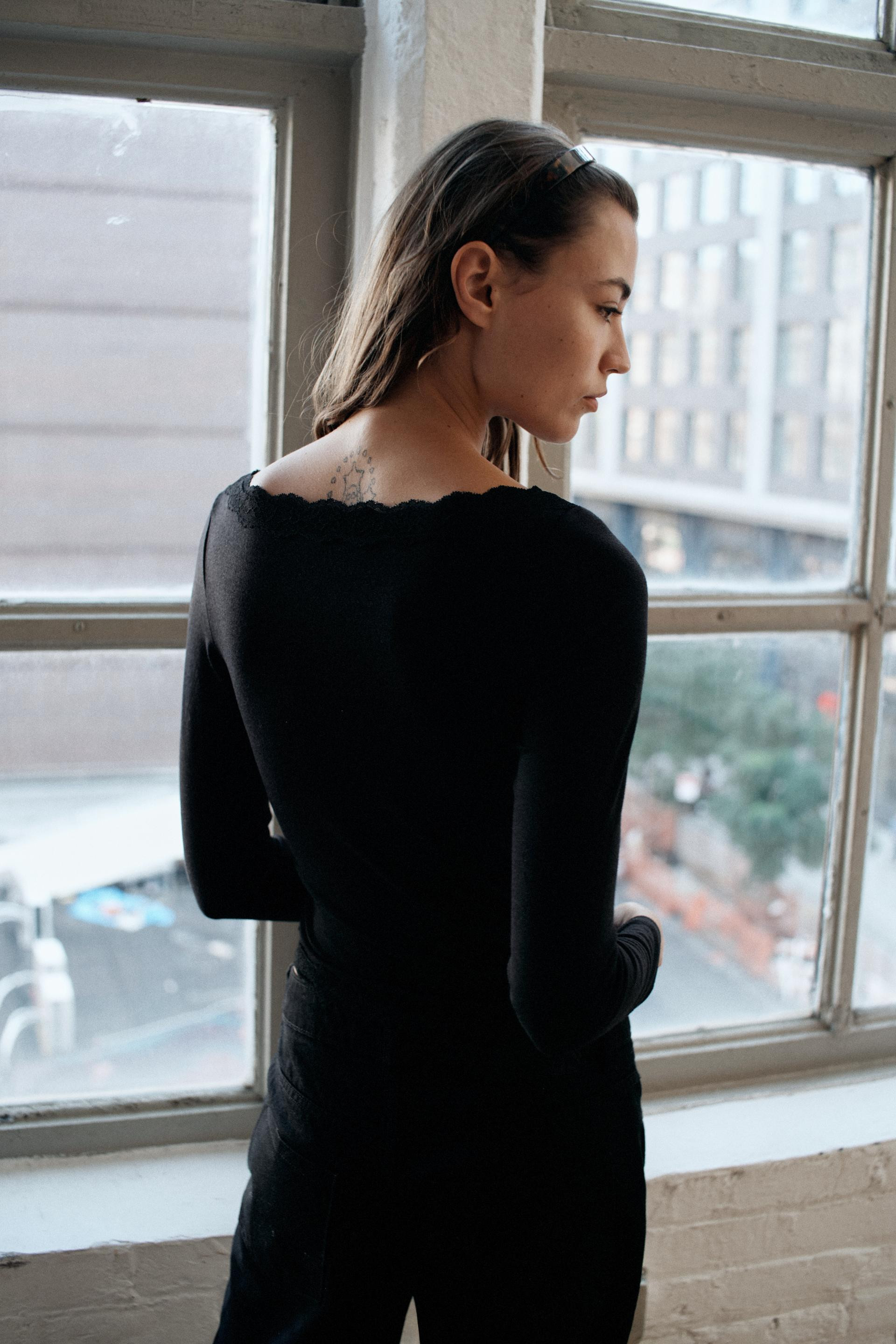 LACE BOATNECK TOP | Zara US