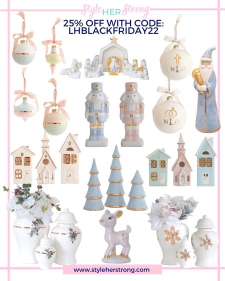 Gorgeous holiday decor nutcrackers, glass trees, nativity, ginger jars, personalized ornaments 

#LTKCyberweek #LTKsalealert #LTKHoliday