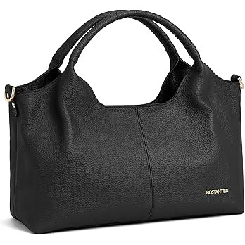 BOSTANTEN Genuine Leather Purses for Women Designer Handbags Crossbody Shoulder Bags Top Handle S... | Amazon (US)