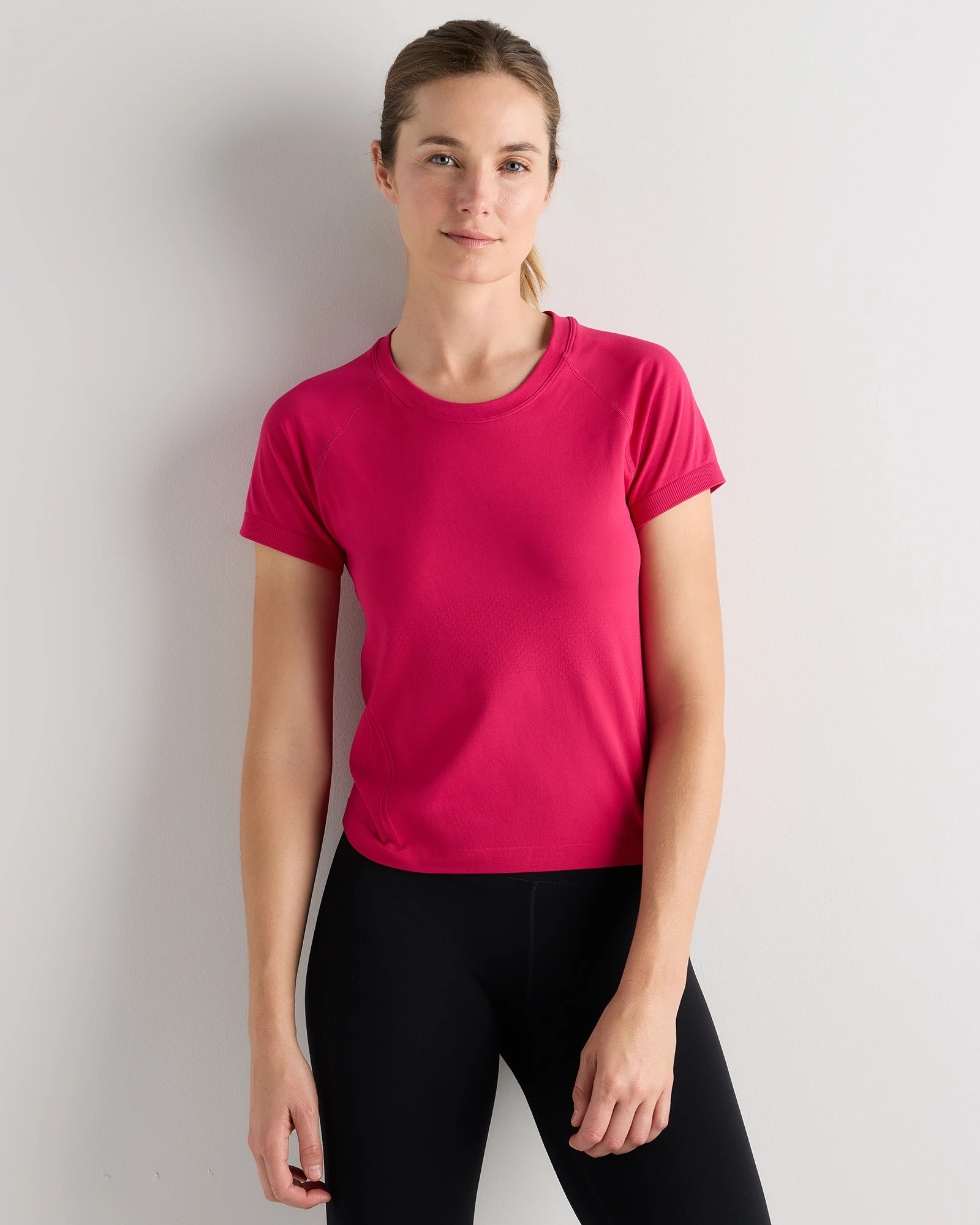 Seamless Waist-Length Tee | Quince