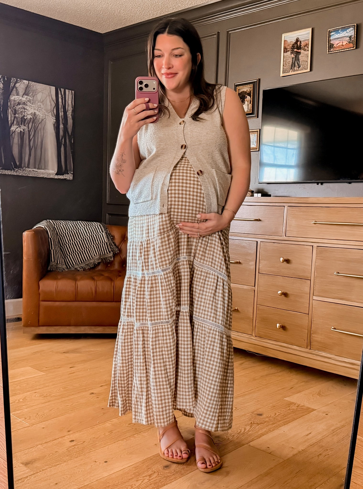 Pregnancy friendly outfit (non maternity) and nursing friendly.
TTS / my usual large in everythingg

#LTKMidsize #LTKBaby #LTKootd