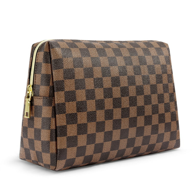 Aokur Makeup Bag Checkered Cosmetic Bag  Travel Toiletry Bag  #LTKbeauty #LTKitbag #LTKtravel #LTKU | Walmart (US)