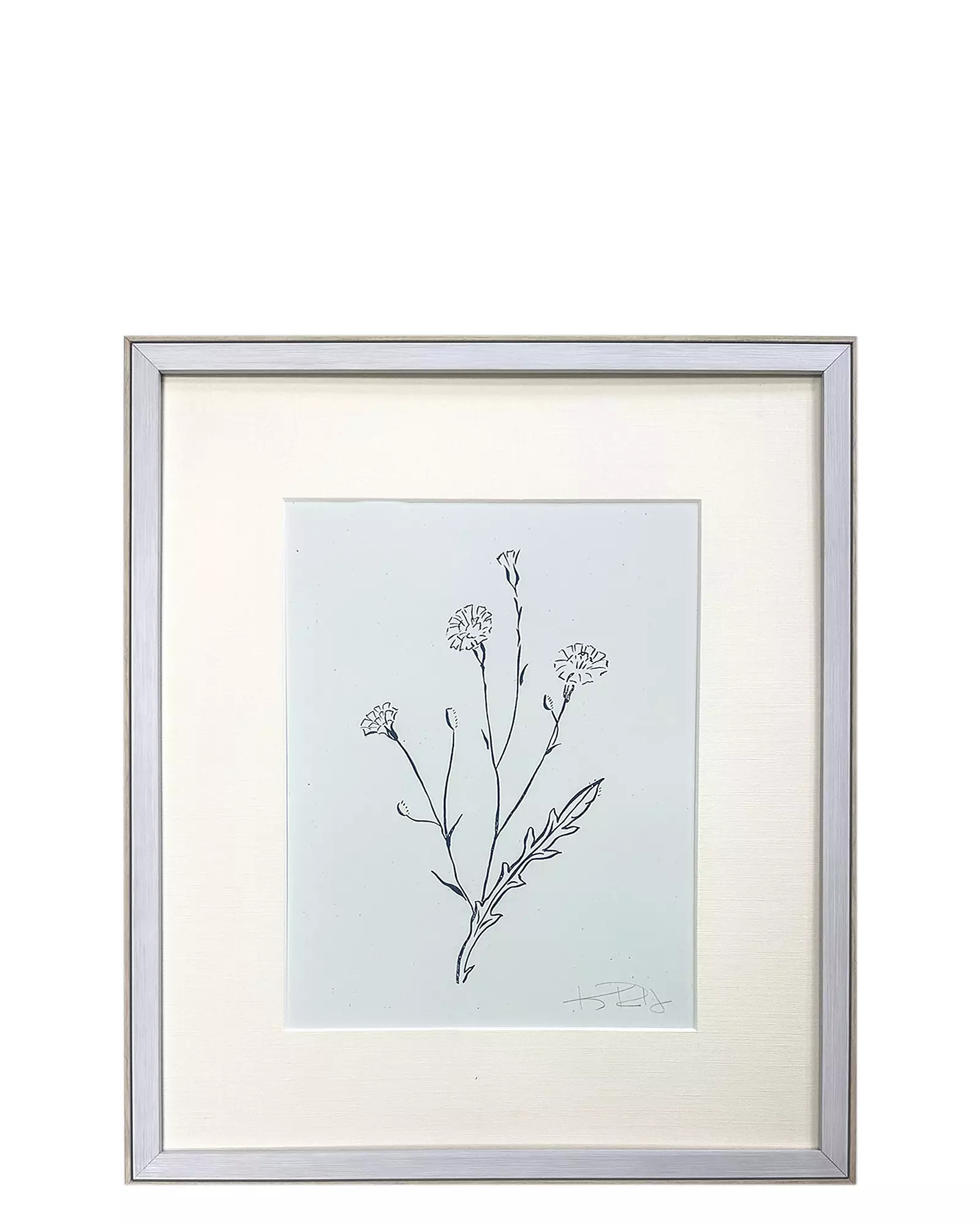 "Botanicals in Blue No. 4" by Kayce Hughes | Serena and Lily