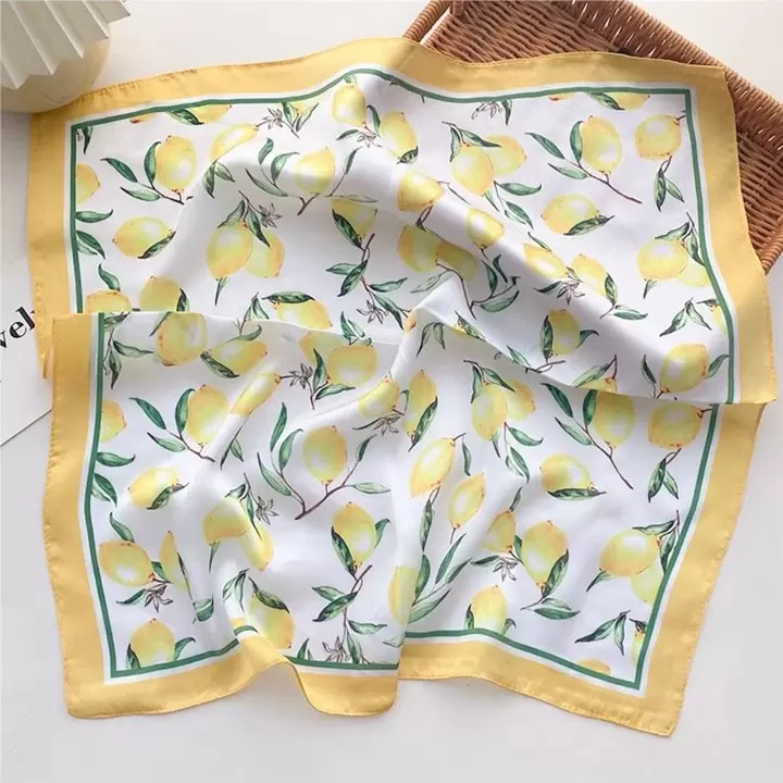 1pc Women Lemon Pattern Fashion Bandana For Daily Life Bandana,Hair Band,Head Band Ideal For Dressing Up Your Look | SHEIN