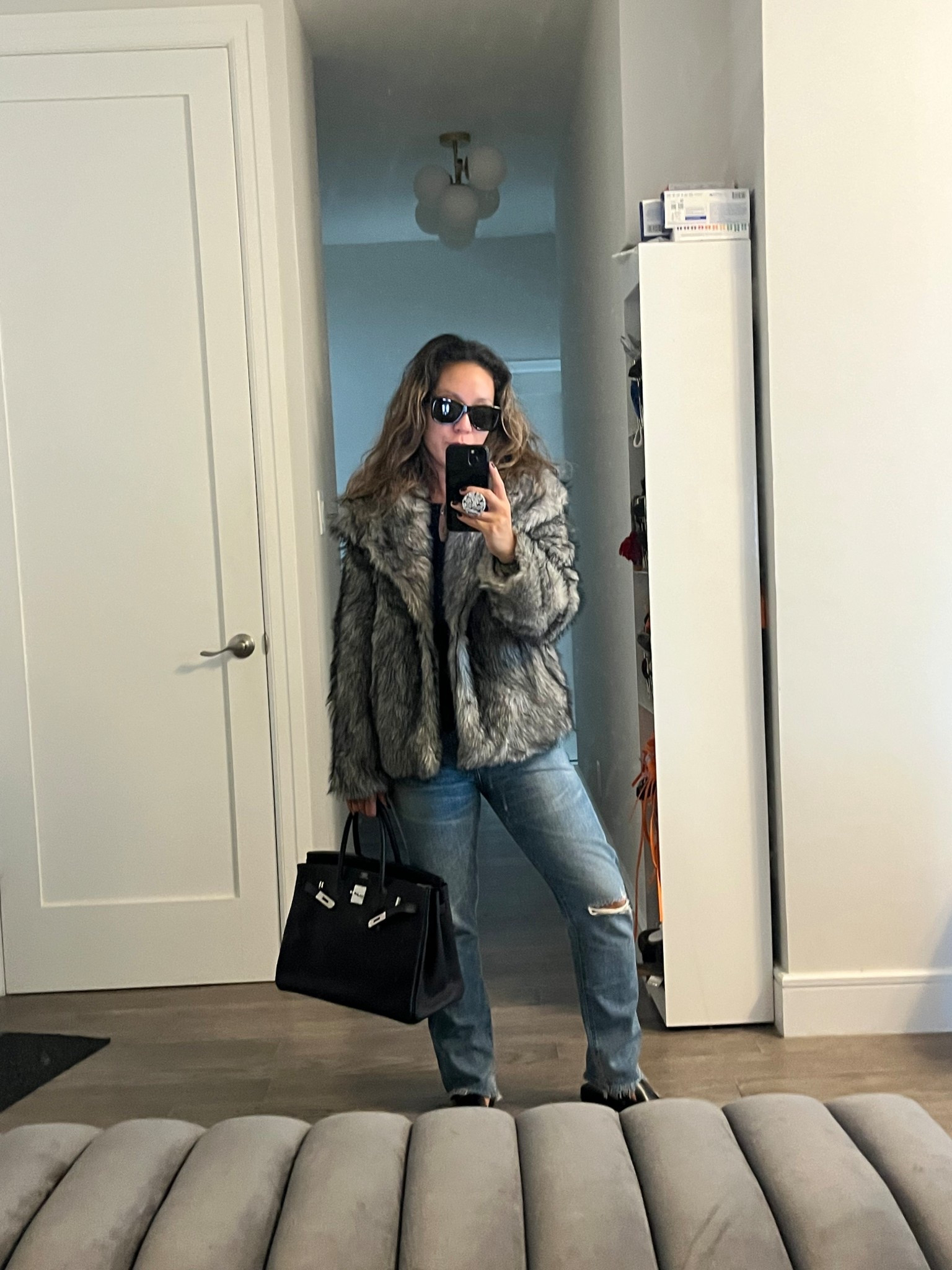 Incredible deal for this faux fur jacket. Price conscious. Oversized fot. Wearing a small. Goes with everything.

#LTKFindsUnder100 #LTKStyleTip #LTKFindsUnder50