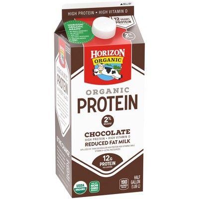 Horizon Organic Protein 2% Chocolate Milk - 0.5gal | Target