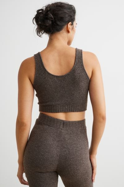 Fine-knit Crop Sweater Vest | H&M (US + CA)