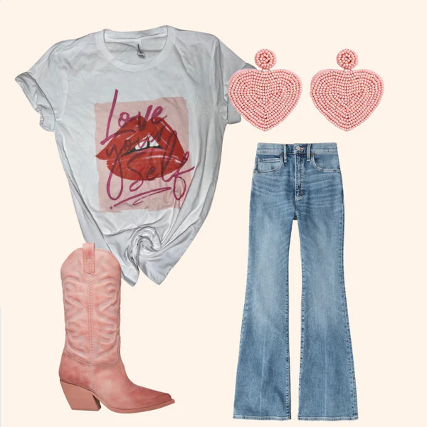 Love Yourself Tee Shirt ( Vintage Feel ) | Sassy Queen