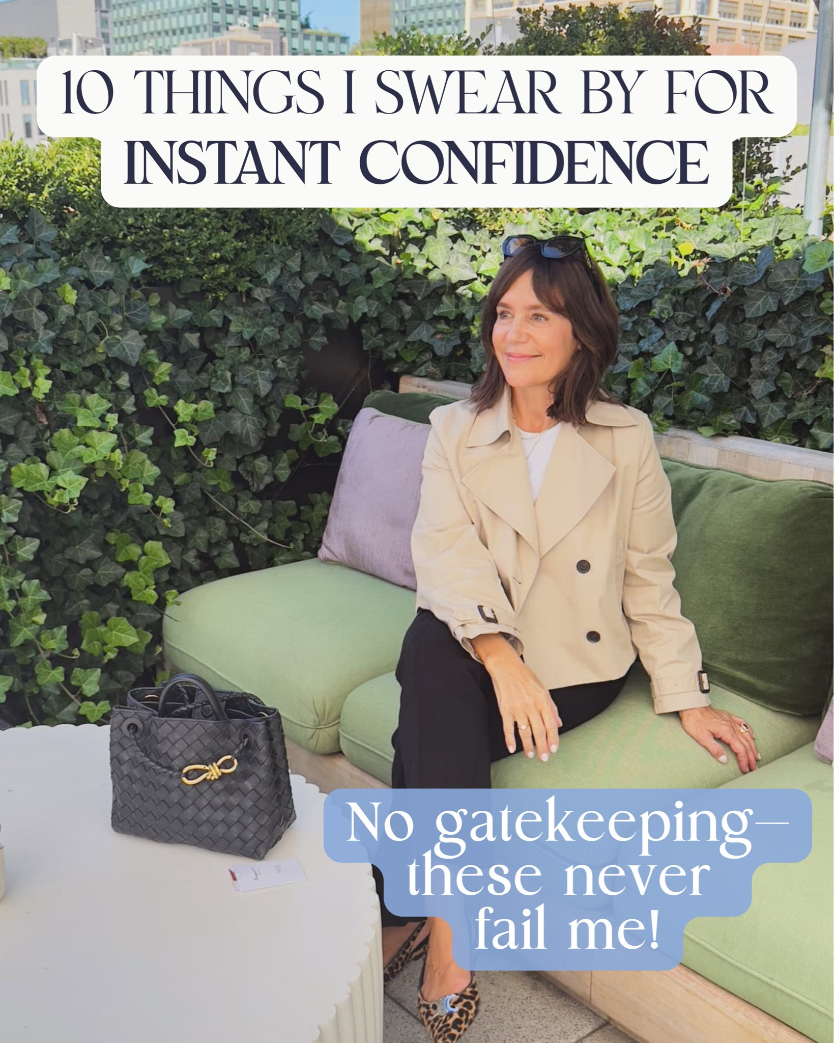 After 25 years as a personal stylist and Nordstrom buyer, I’ve tried just about everything … Trust me when I say - these 10 essentials are an instant confidence boost that never fails!! ✨🌟💫

From wardrobe staples to beauty must-haves, these are a few of my stylist secrets to looking and feeling amazing.

#LTKSeasonal #LTKselfcare #LTKmomlife