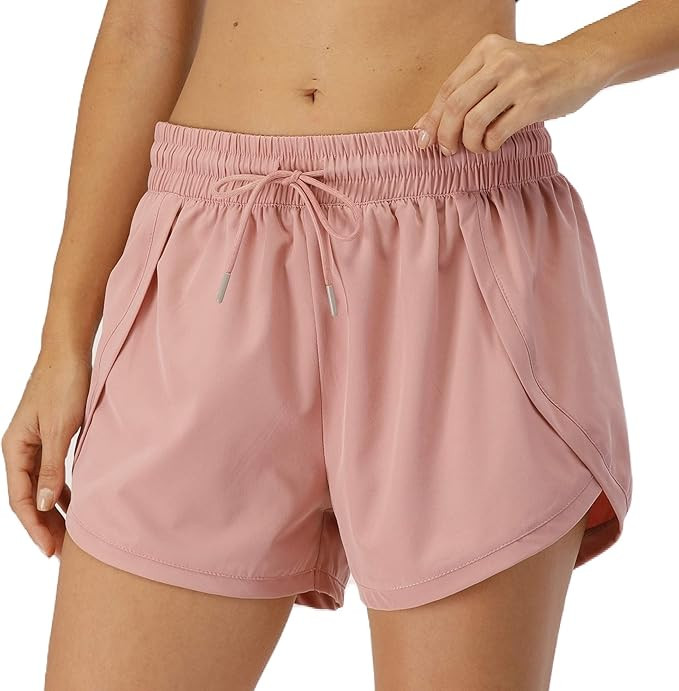 YOIYEN Women's Sport Running Shorts Double Layer Quick Dry Workout Athletic Gym Yoga Shorts | Amazon (US)