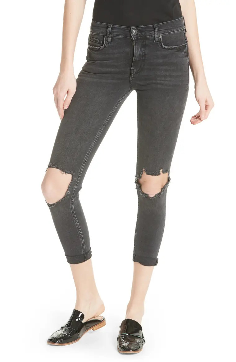 We the Free by Free People High Waist Ankle Skinny Jeans | Nordstrom