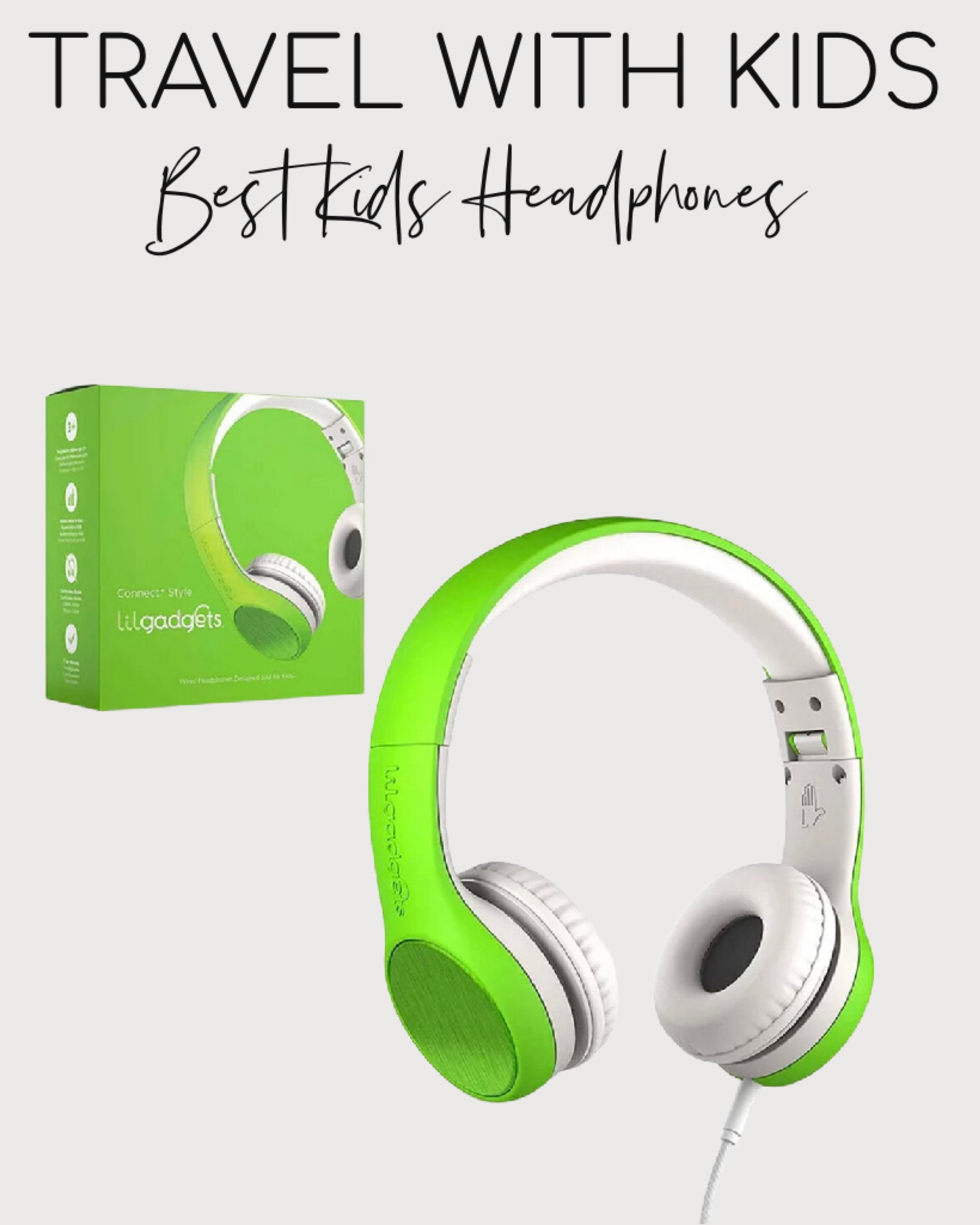 Hands-down these have been our favorite headphones for all four boys. You can connect multiple headphones together to watch one screen and they are pretty indestructible. They also have a volume control so kids won’t damage their hearing.  Best part they are under $25.  They come in a ton of colors too.

#TravelEssentials #KidsToGifts #KidsGifts #GiftsForKids #KidsHeadphones

#LTKGiftGuide #LTKkids #LTKunder50