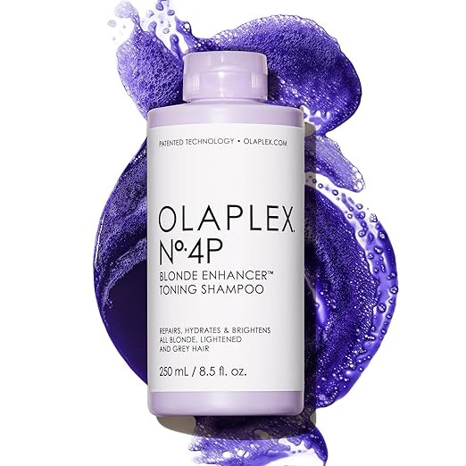 Olaplex No. 4P Blonde Enhancer Purple Toning Shampoo, Repairs, Hydrates, & Brightens All Blonde, ... | Amazon (US)