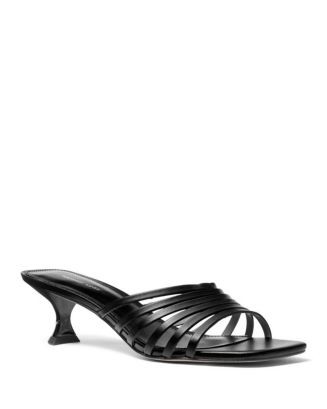 Michael Kors Women's Haisley Kitten Heel Sandals  | Bloomingdale's Shoes | Bloomingdale's (US)