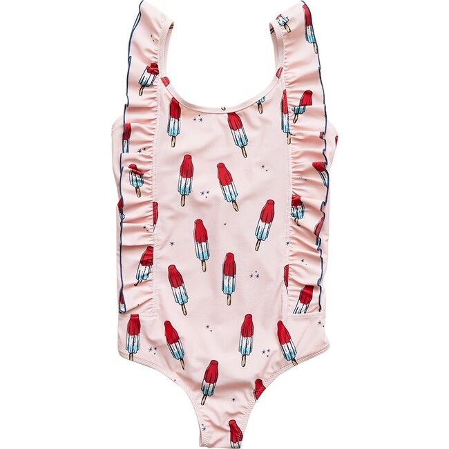 Pink Chicken | Adult Women's Katniss Suit, Strawberry Cream Rocket Pop (Prints, Size Medium) | Maiso | Maisonette