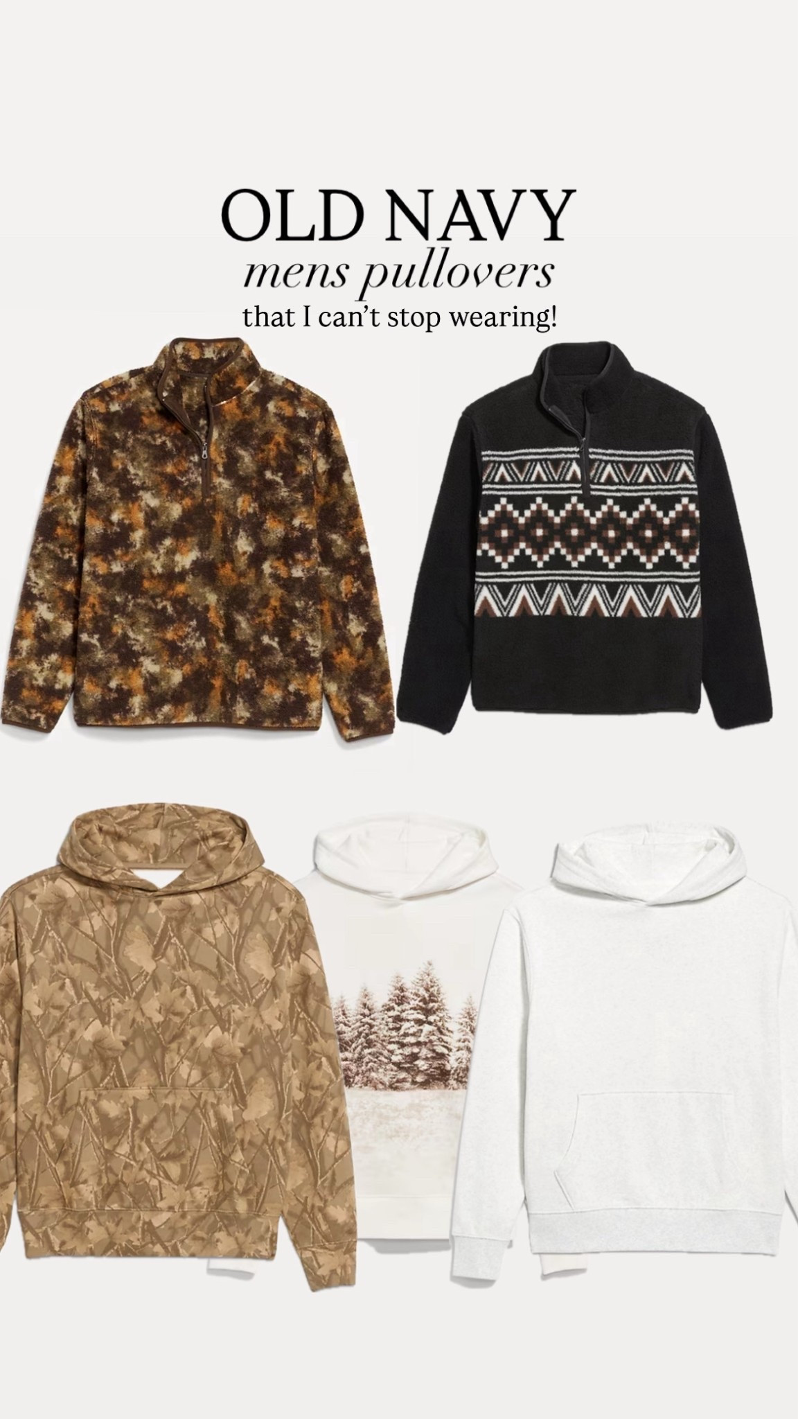 Forever stealing my husband’s pullovers and hoodies. We have these and love!!!! 

#LTKActive #LTKSeasonal #LTKSaleAlert