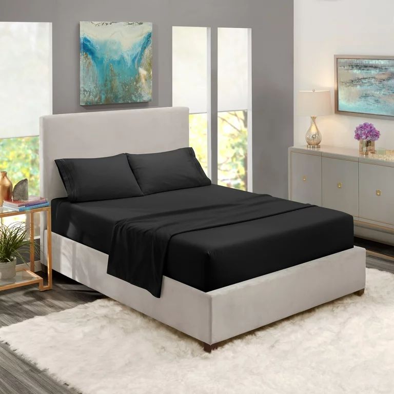 Clara Clark, King Size, Bed Sheets Set, Luxury Bedding Sheets Set, 4-Piece Bed Set, Deep Pockets ... | Walmart (US)