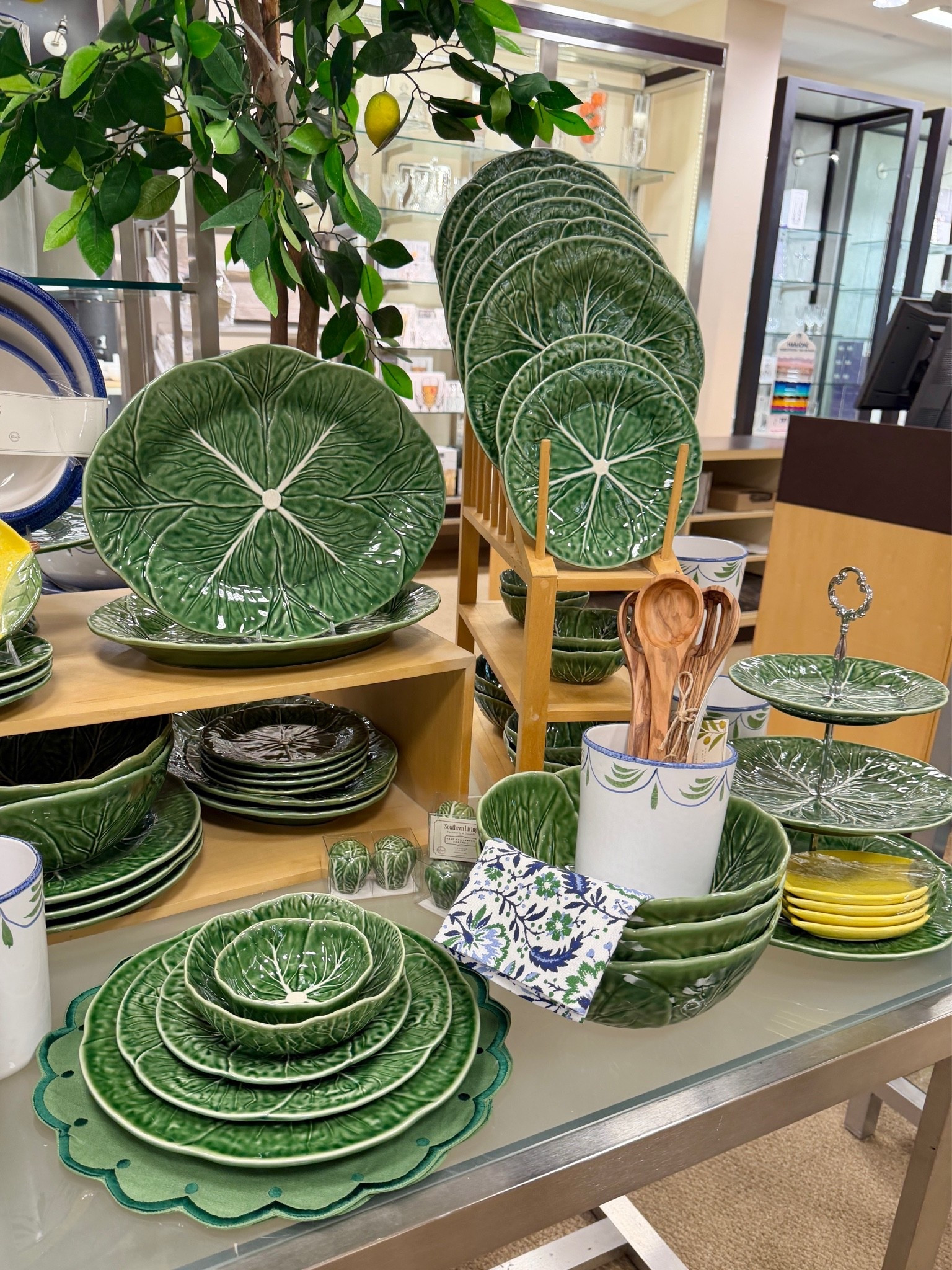 Green cabbage plates and serving dishes you can use year round 🤍 green cabbageware holiday entertaining

#LTKSeasonal #LTKHome #LTKSaleAlert