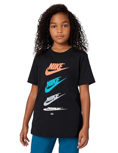 Nike Unisex Big Kids' Sportswear Club Futura Repeat T-Shirt - Boys and Girls | Amazon (US)