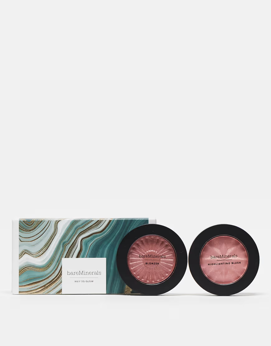 Bare Minerals Way to Glow - Full Size GEN NUDE Cheek Duo - Worth 54-Multi | ASOS (Global)