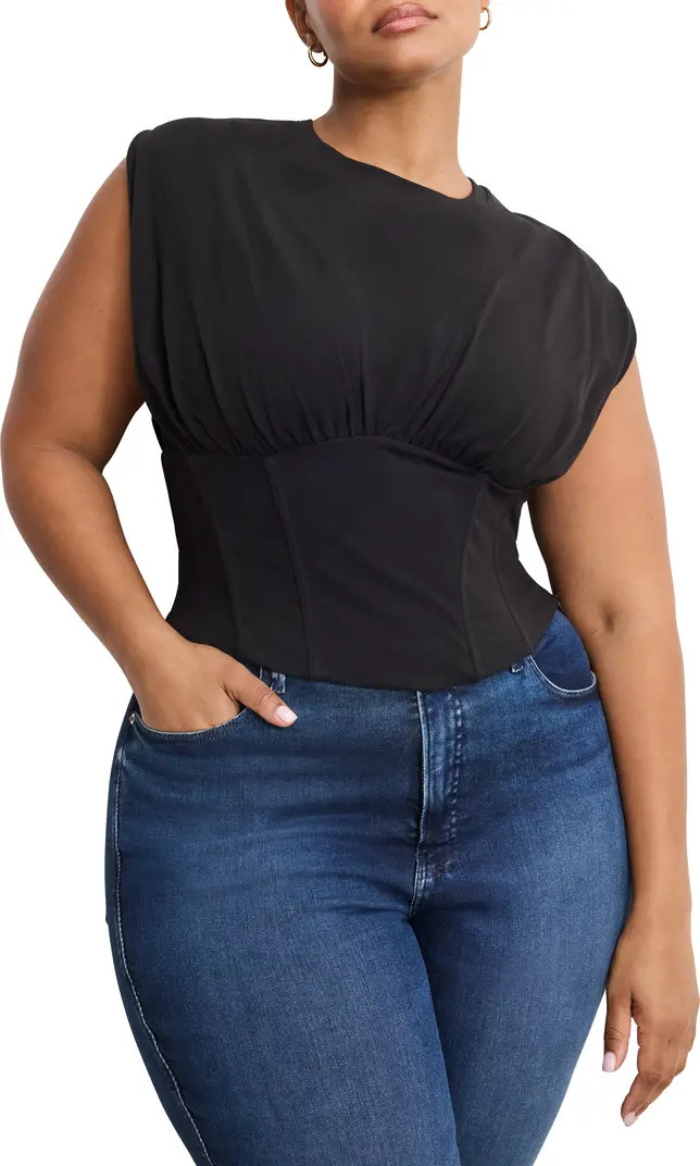 Good American Sleeveless Corset TOP | Nordstrom | Nordstrom