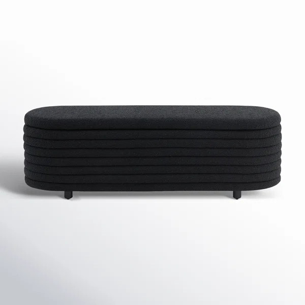 Delray Upholstered Flip Top Storage Bench | AllModern