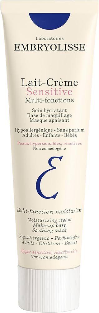 Embryolisse Lait-Crème Sensitive (98% Ingredients of Natural Origin) Face Cream & Makeup Primer ... | Amazon (US)