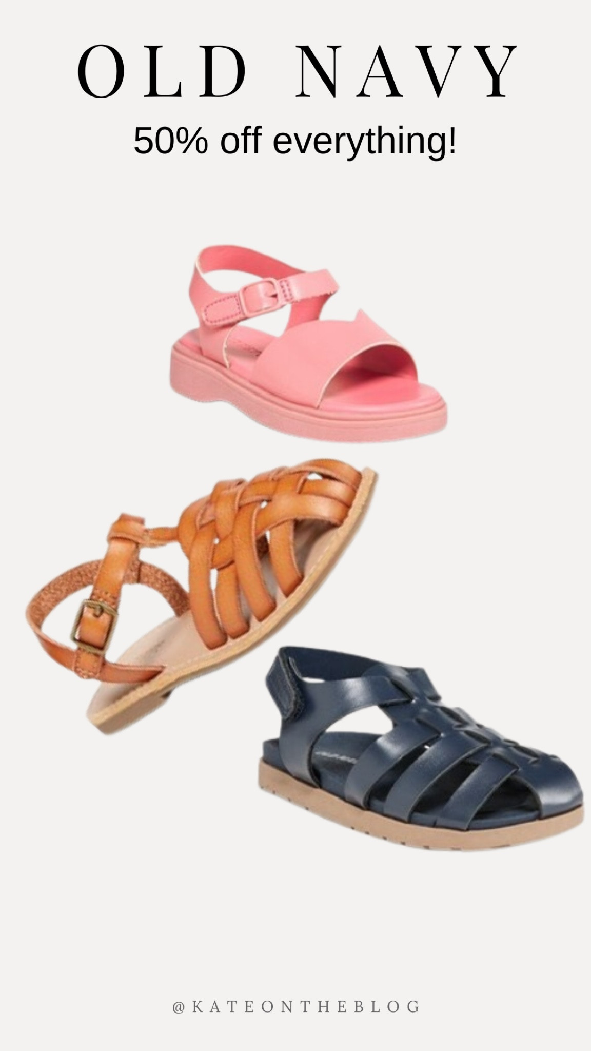Kids sandals are 50% off! 

#LTKkids #LTKfindsunder50 #LTKSeasonal