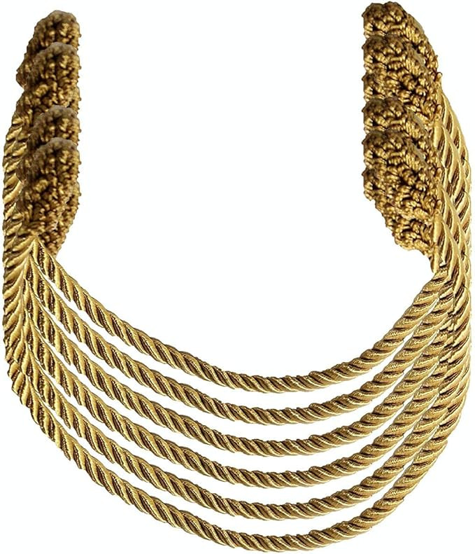 Haute Decor Decorative Twist Ties, 6 pack, 16 inches (Gold) - Hang Garland, Lights, and Decoratio... | Amazon (US)