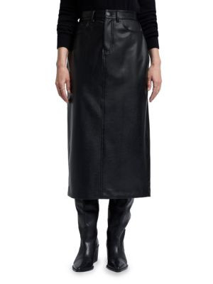 Faux Leather Maxi Skirt | Saks Fifth Avenue OFF 5TH