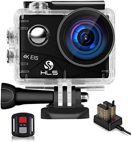 Video Action Camera 4K with Wide Angle Lens HD WiFi Underwater Camera with Waterproof Case Remote... | Amazon (US)